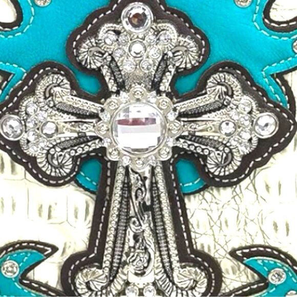 Justin West cowgirl conceal and carry crossbody bag! Super cute ! - Picture 6 of 8